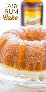 Easy Rum Cake Recipe Averie Cooks Recipe Rum Cake Recipe Easy Rum Cake Recipe Boozy Desserts