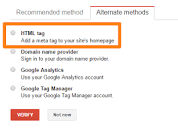 How to verify ownership of your website for Google Search Console ...