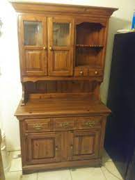 Antique kitchen hutch for sale. Antique Young Hinkle Plymouth Pine Kitchen Hutch Solid And In Very Good Conditi For Sale In Fort Worth Tx 5miles Buy And Sell