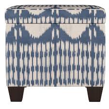 Read online books for free new release and bestseller Fairland Square Storage Ottoman Ikat Tonal Blue Threshold Target
