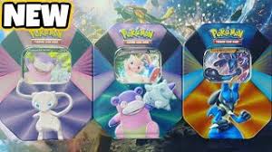 Trainers get their choice of lucario v with its distinctive aura manipulation, the ancient power of mew v, or galarian slowbro v's poisonous punch with the pokémon trading card game: Opening Pokemon V Forces Tin Set Mew V Lucario V Galarian Slowbro V Pokemon Spring 2021 Youtube