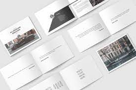 This brochure mockups free psd is extremely usable for presenting and showcasing you brochure design in photorealistic. A4 Landscape Brochure Mockup Booklet Design Stationery Mockup Brochure