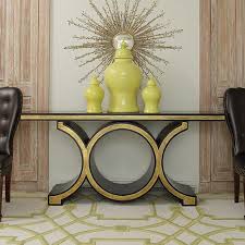 Global Views Link Console As Seen On Houzz From Glamfurniture Com Contemporary Console Table Contemporary Console Luxury Console