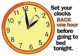 Set Your Clocks Back 1 Hr Before Going To Bed Tonight Fall Back Time Daylight Saving Time Ends Fall Back Time Change