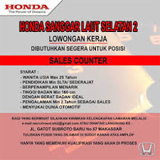 Mitra krida mandiri selanjutnya disingkat mkm adalah dealer. Lowongan Kerja Honda Like And Share