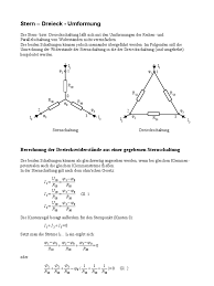 Man kann sich das wie bei einer fahrradschaltung vorstellen. Stern Dreieck Schaltung