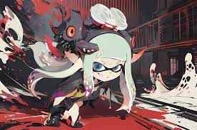 AI Art: Monsterous Inkling Girl by @Anonymous | PixAI