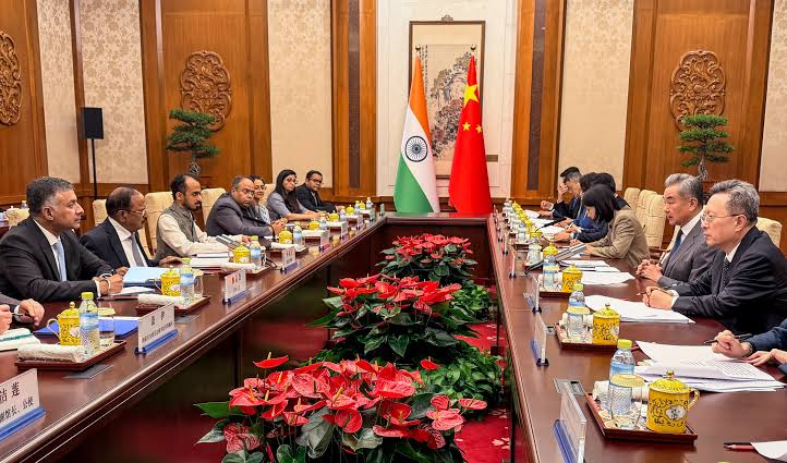 Doval, Wang hold India-China Special Representatives talks on border issue, improvement of ties