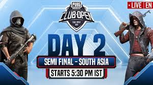 En Pmco South Asia Semi Finals Day 2 Fall Split Pubg Mobile Club Open 2020 Youtube