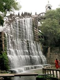Waterfall In The Rock Garden Chandigarh India Waterfall Amazing India Places To Go