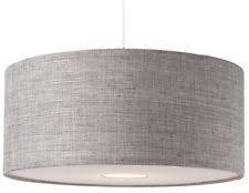 Drum lighting and drum pendant light fixtures. Grey Lamp Shades Google Search Ceiling Light Shades Ceiling Lights Light Shades