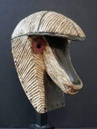 luba zoo mask r d congo african art tribal art african masks