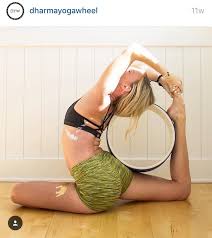 Dharma Yoga Wheel Exercise From Dharmayogawheel Yoga Wheel Dharma Yoga Wheel Pose Yoga