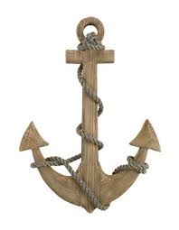 24 Nautical Natural Finish Ship S Anchor Anchor Wall Decor Anchor Decor Wood Anchor