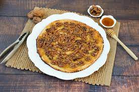 Pour un petit moule à tarte de diamètre 21 cm. Tarte Aux Noix Et Miel La P Tite Cuisine De Pauline