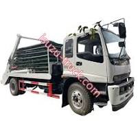 FTR classic cabin 4x2 10tons ISUZU swing arm garbage truck -