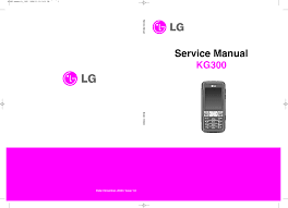 LG KG300 SCH Service Manual download ...