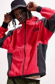 The North Face 94 Rage Classic Fleece Full Zip Hoodie Sweatshirt Zip Hoodie Sweatshirt Black Outfit Men Full Zip Hoodie