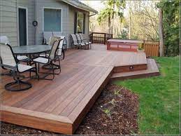 How To Build A Floating Patio Deck Small Backyard Decks Deck Designs Backyard Patio Deck Designs