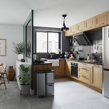 goodhome verbena natural oak shaker