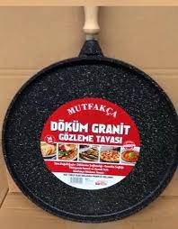 Mutfakca Dokum Granit Gozleme Et Balik Krep Lahmacun Tavasi 36 Cm Fiyatlari Ve Ozellikleri Mutfak Balik Urunler