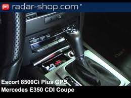 The 8500ci plus includes full x, k, and superwide ka radar capability, digital signal processing for superior range and reduced false alarms, our patented mute. Radarwarner Mercedes E Coupe 350cdi Escort 8500ci Plus Gps Youtube