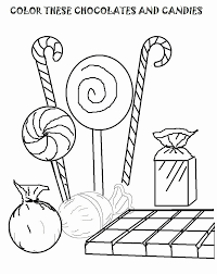 Printable Candy Coloring Pages Coloring Home