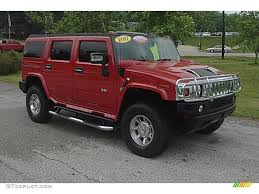 Image result for Victory Red 2007 Hummer