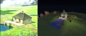Just to name a few of the good ones.) but even if you don't, i think you could still really dig this custom minecraft setup. I Made The Cottage From Howls Moving Castle On A Minecraft Server I Started On Minecraft