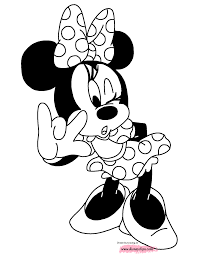 There are tons of great resources for free printable color pages online. Minne Mouse Coloring Pages Kidsuki