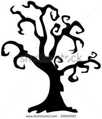 Halloween Tree Silhouettes Google Search Halloween Silhouettes Homemade Halloween Decorations Halloween Scrapbook
