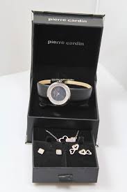 Official account 👍 discover the futuristic world of pierre cardin www.pierrecardin.com. Pierre Cardin Ladies Watch Necklace And Earrings Gift Catawiki