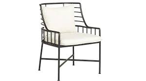Maybe you would like to learn more about one of these? Breton Curved Black Metal White Cushions Dining Chair
