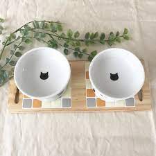 ダイソーのボードでペットのお皿 お水のトレイを簡単diy 部屋 インテリア 猫 餌 ペット
