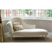 Classical White Chaise Longue Modern Chaise Lounge Lounge Chair Bedroom White Chaise Lounge