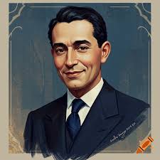 Retro Portrait of Samuel Dempsey in the 80s created