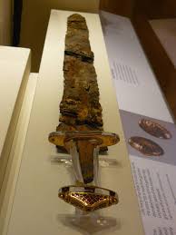 700 (british museum, london) multiple bronze, gold and silver objects of anglo saxon origin, found in suffolk, england, including: Sword From The Anglo Saxon Sutton Hoo Ship Burial Dates To Approximately Ad 620 Suffolk England This Sword Is Anglo Saxon History Saxon History Sutton Hoo