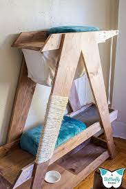 This diy is for all you pet parents out there who want to give your cat a cozy place to lounge that matches your home's modern aesthetic. How To Make A Diy Cat Hammock A Butterfly House