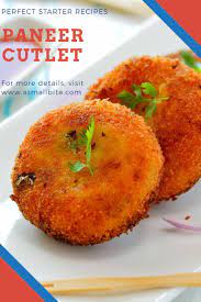 Paneer Cutlet Paneer Dishes Paneer Recipes Indian Snack Recipes