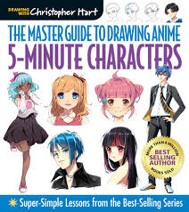 Copies of an item the character is looking at: Amazon Com Master Guide To Drawing Anime 5 Minute Characters Super Simple Lessons From The Best Selling Series 9781684620203 Hart Christopher Books