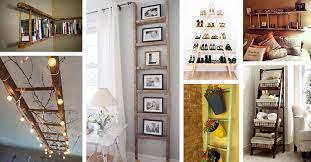 36 Best Repurposed Old Ladder Ideas And Designs For 2021 36 best repurposed old ladder ideas and
