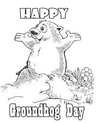 Click on the free groundhog day colour page you would like to print, if you. Groundhog Coloring Pages Dibujo Para Imprimir Happy Groundhog Day Coloring Page Dibujo Para Imprimir