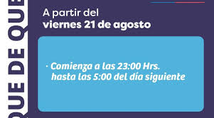 Toque De Queda A Partir Del 21 De Agosto Comienza A Las 23 Horas Temuco Television