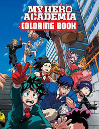 Maybe you would like to learn more about one of these? My Hero Academia Coloring Book Anime Manga Coloring Books For Kids And Teens Amazon Co Uk Itto Kattobi 9781707782857 Books
