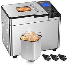 Amazon Com Bread Maker With Child Lock Stainless Steel Bread Machine 15 In 1 2lb Digital Breadmaker With Diy Hom Best Bread Machine Bread Machine Bread Maker