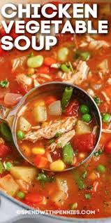The soup was very forgiving and still tasted great. Chicken Vegetable Soup Easy Healthy Spend With Pennies
