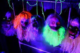 Halloween Props Uv Black Light 3d Products Creepy Collection Haunted House Halloween Props