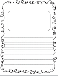 Kindergarten lined paper free printable template april 18, 2018 may 11, 2011 by bettijo i've been feeling guilty all year that my kindergartner's been scrawling her homework assignments onto whatever random sheet of paper we lay hands on. Elementary School Writing Template Writing Worksheets Book Report Forms And Book Report Templates
