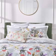 Our assortment includes comforters, sheets, quilts, duvet covers, coverlets, pillows, window treatments, rugs, towels ,bath accessories and beach towels. Buy Ted Baker Highland 3 Piece Cotton Sateen Comforter Set W Shams Flower Design 108Êºw X 96Êºl King Green Online In Taiwan B083w7l9rv