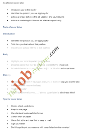 How to prepare yourself before writing a job application letter. Sample Job Cover Letters Job Application Letter